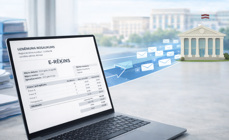 Kā e-rēķinus iesniegt VID