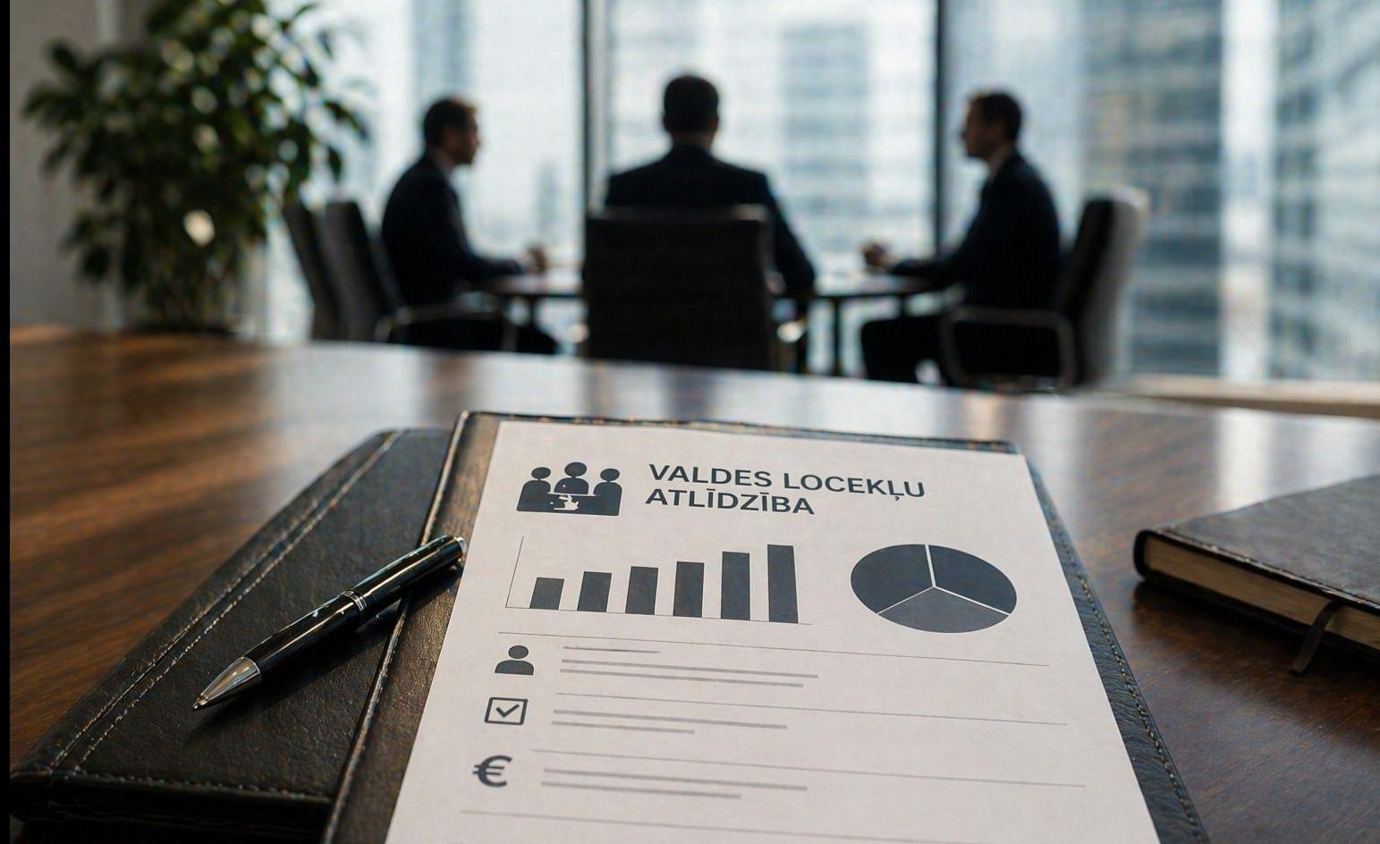 Valdes locekļa domājamais ienākums un nodokļi